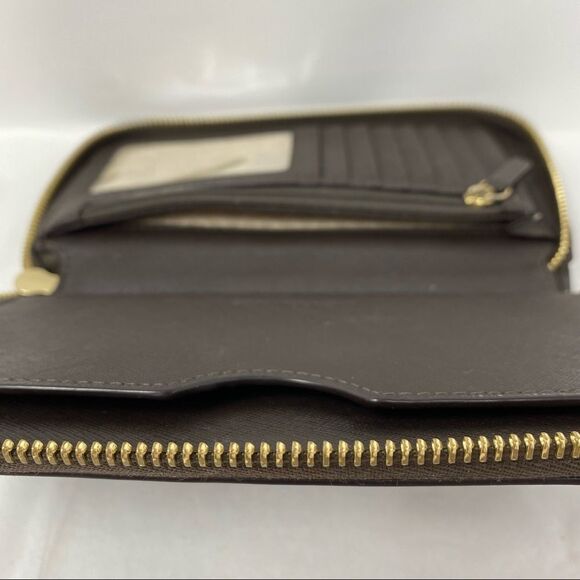 MICHAEL Kors Jetset Saffiano Leather Multifunction Zip Around Wallet Wristlet - Picture 5 of 8